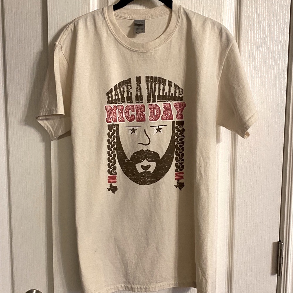 Cute and fun Willie Nelson Tee